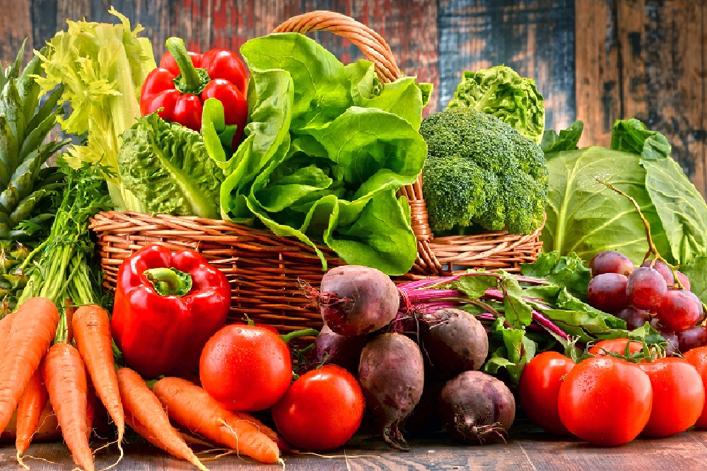 a diet based on healthy food