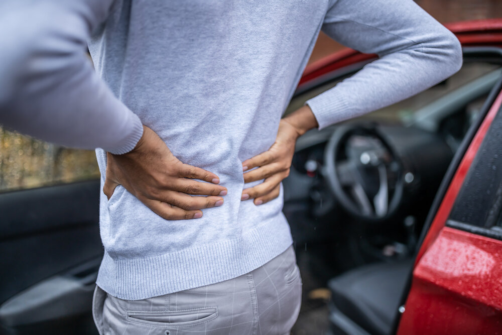 Suffering from auto accident injury