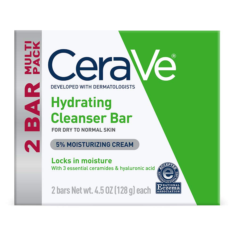 cerave hydrating cleansing bar box