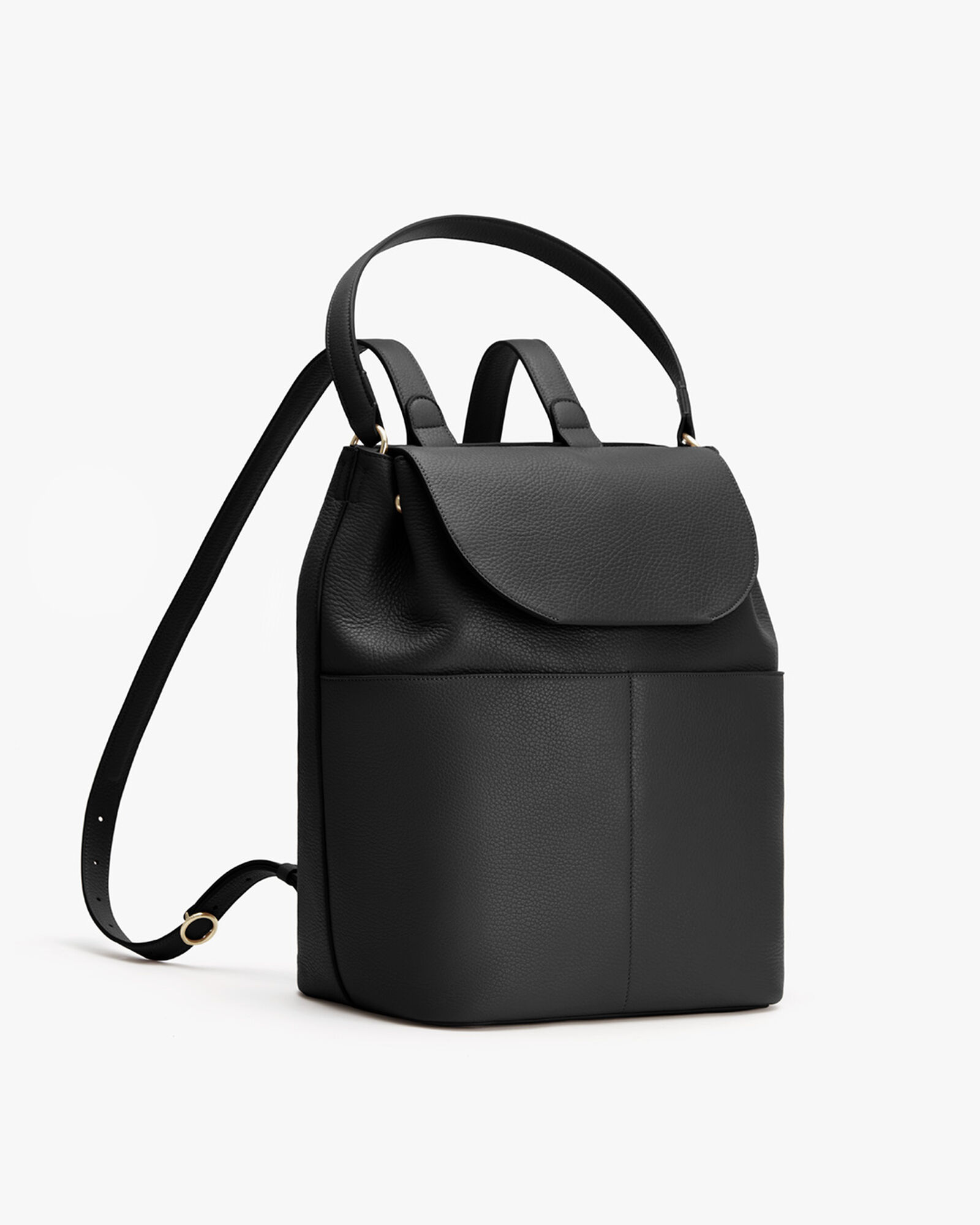cuyana leather backpack