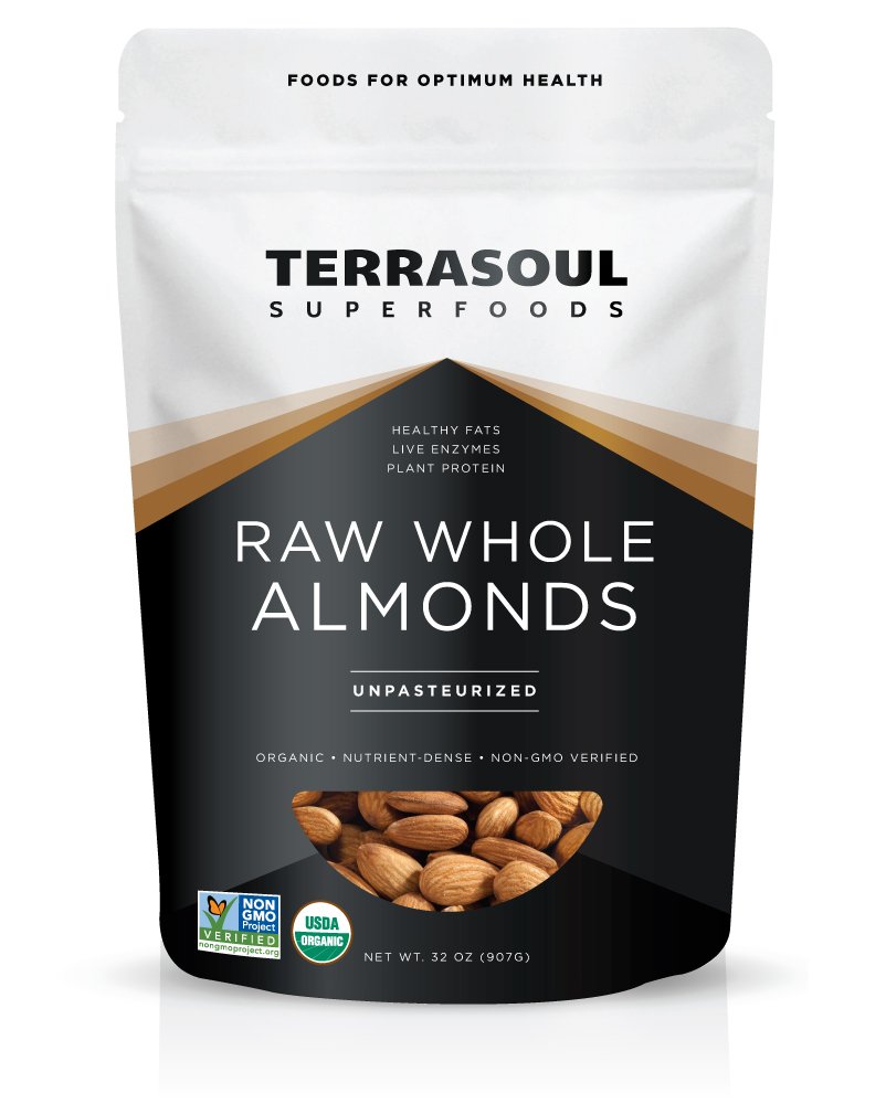 terrasoul superfoods raw almonds