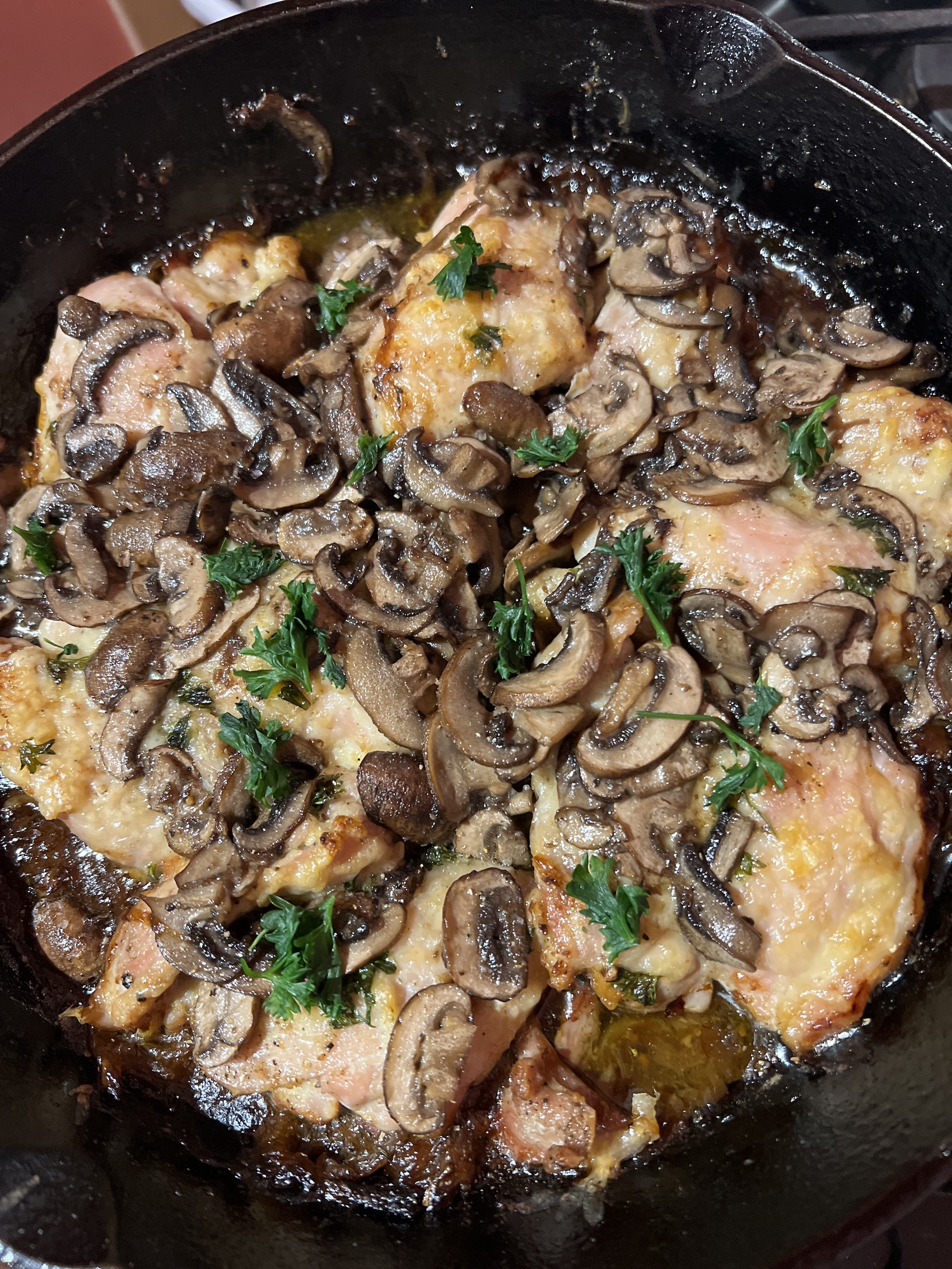 mushroom chicken