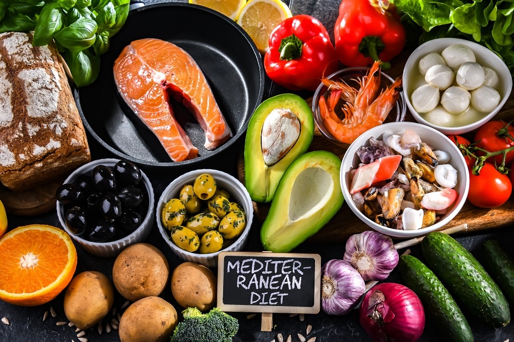 Food,Products,Representing,The,Mediterranean,Diet,Which,May,Improve,Overall