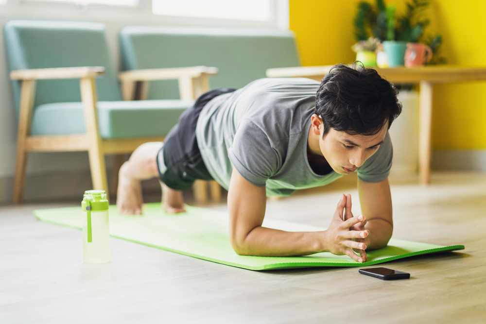 Planks, Sit-ups, Squats, Bicep Curls, Fitness, Exercise, Workout,